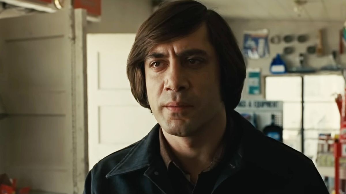 Javier Bardem in No Country For Old Men