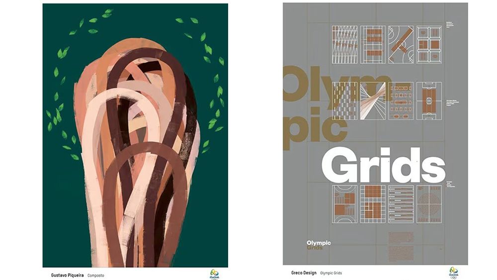 Two of the best Olympics posters