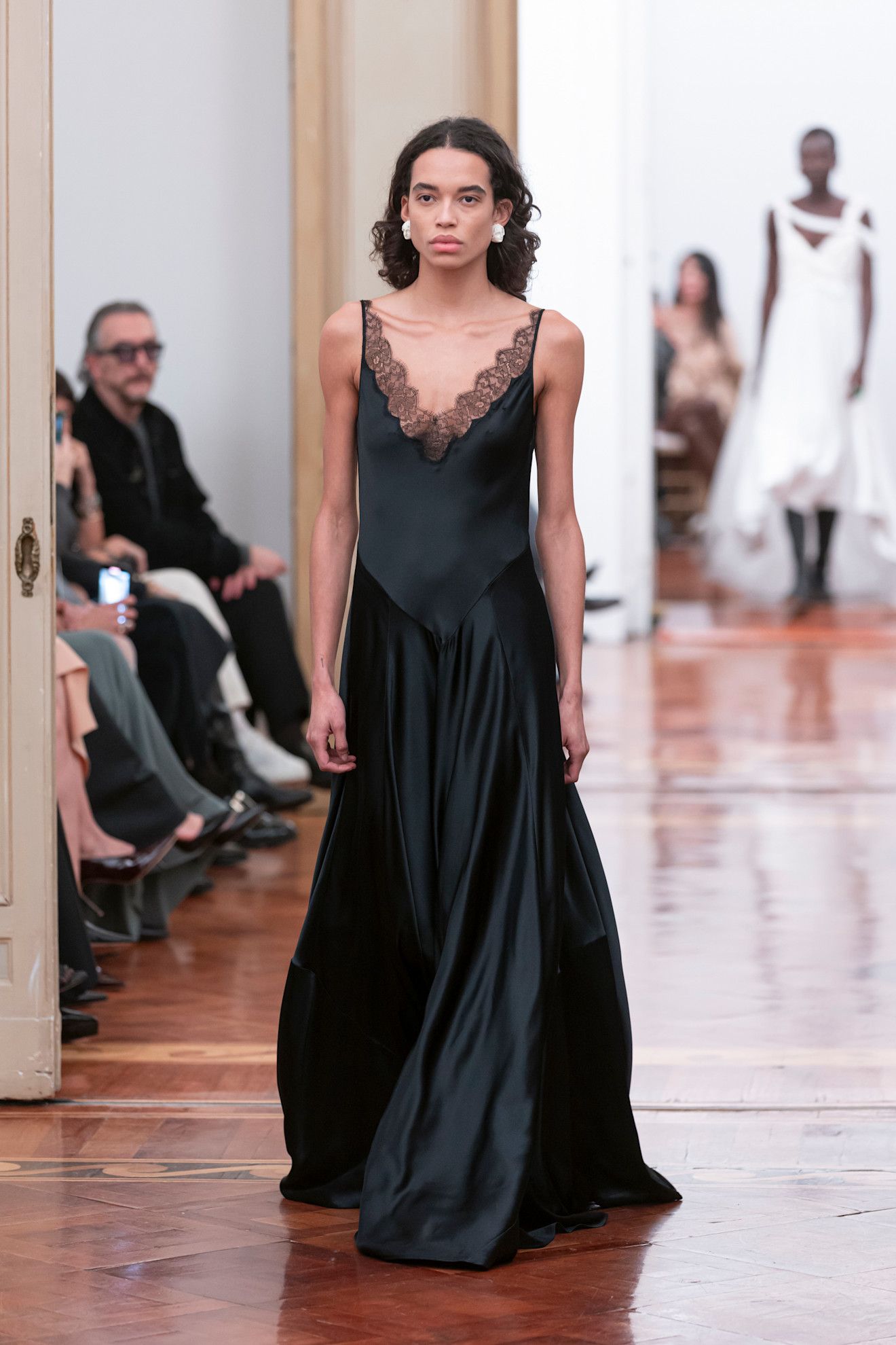 lace-trim dress trend
