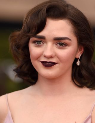 Maisie Williams attends the 23rd Annual Screen Actors Guild Awards held at the Shrine Auditorium in Los Angeles, CA, USA, on January 29, 2017.