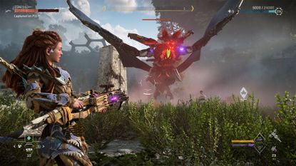 Screenshots from Horizon Forbidden West running on PS5