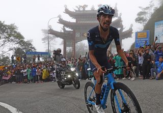 Ivan Sosa attacks to win alone on Genting Highlands at the Tour de Langkawi