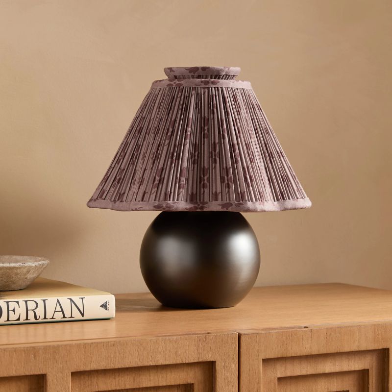 purple lamp
