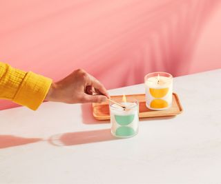 Soy candle by Drew Barrymore for Grove Collaborative
