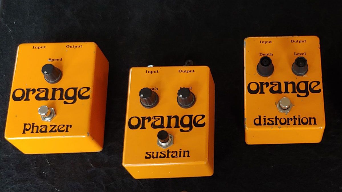 Orange is planning to reissue its original Phazer, Sustain and