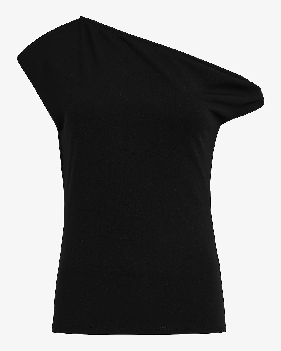 Express, Crepe Off The Shoulder Twist Tank