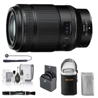 Nikon Nikkor Z MC 105mm f/2.8 VR S lens bundle