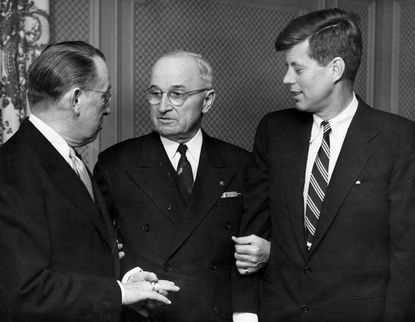 Meeting President Truman