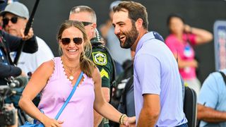 Meredith and Scottie Scheffler at the Arnold Palmer Invitational