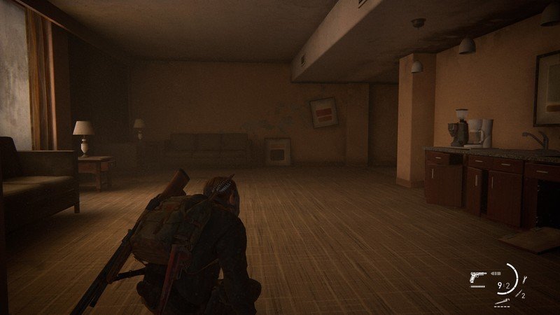 The Last Of Us Part Ii Hotel Blacray Room Flamethrower Room