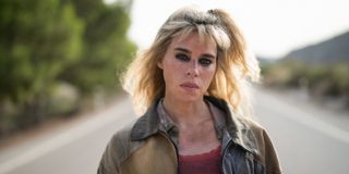 Billie Piper as Cassandra in 'Kaos.'