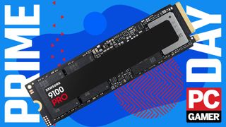 The Samsung 9100 Pro SSD floats in the funky PCG Prime Day deal void.