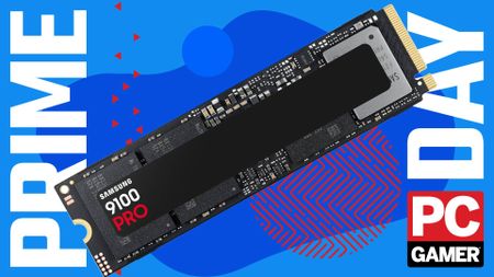 The Samsung 9100 Pro SSD floats in the funky PCG Prime Day deal void.