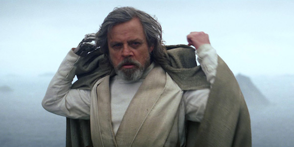 Mark Hamill as Luke Skywalker in Star Wars: The Force Awakens