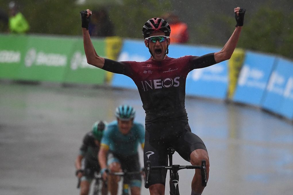 Wout Poels wins stage 7 at Criterium du Dauphine