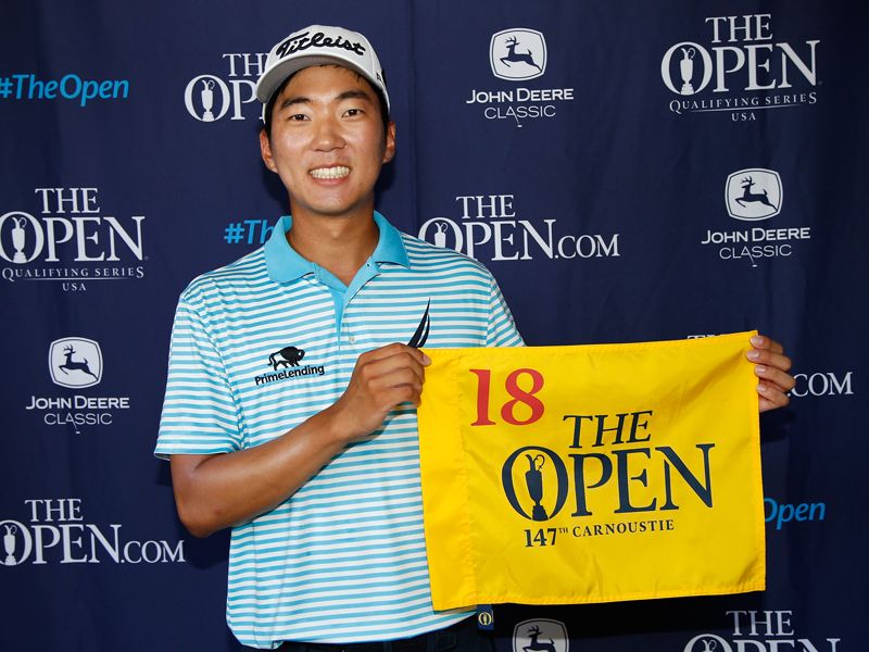 MIchael Kim wins John Deere, earns Open start