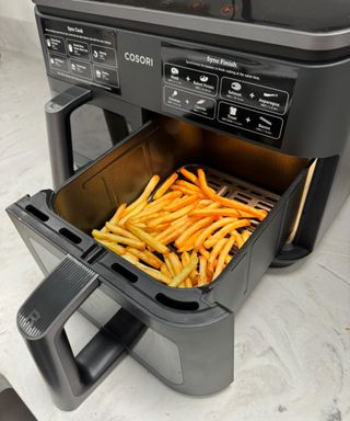 French fries in the COSORI dual basket air fryer