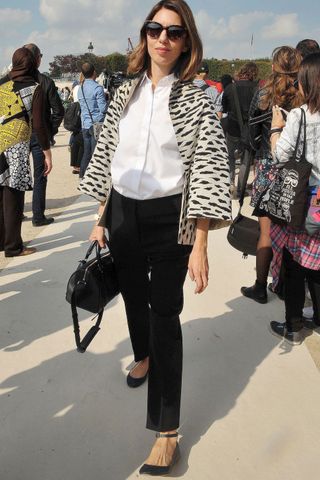 Sophia Coppola At Paris Fashion Week