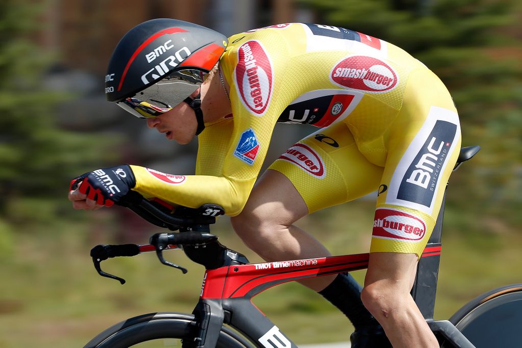 Rohan Dennis (BC) flying to victory