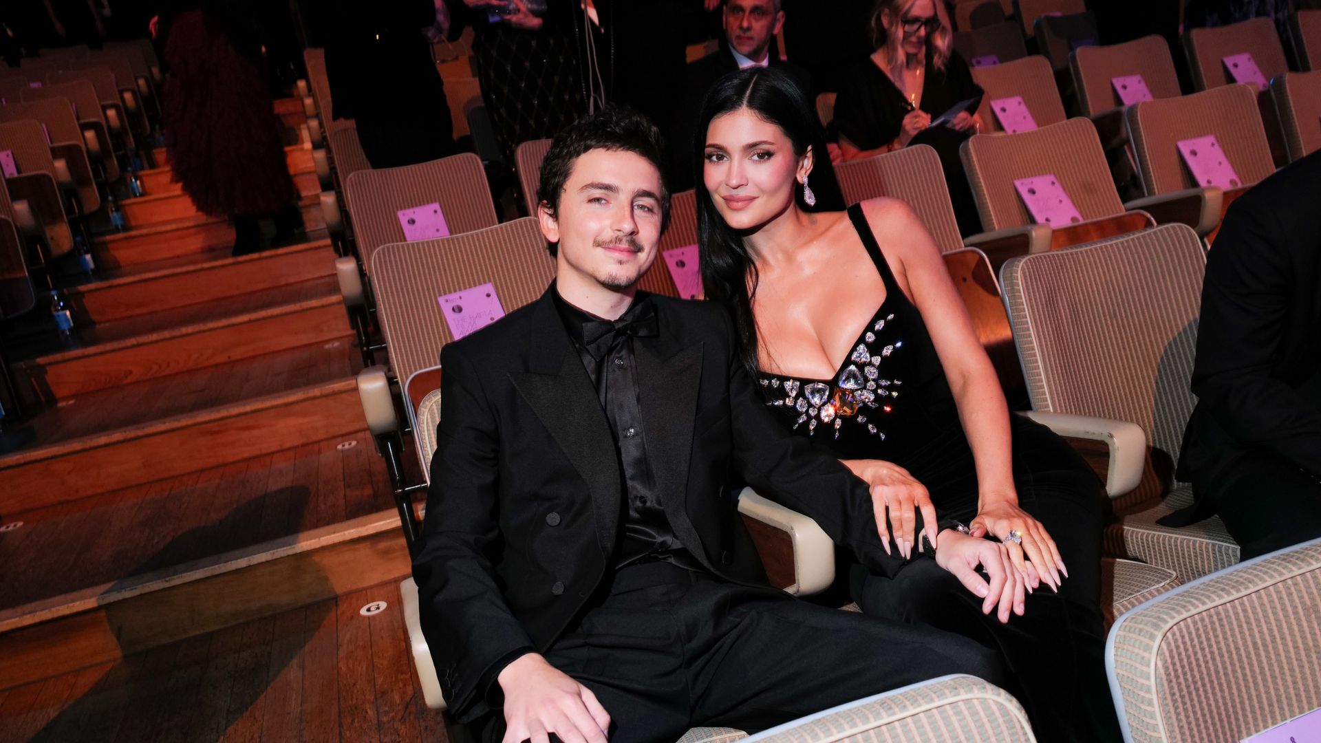 Timoth&amp;eacute;e Chalamet and Kylie Jenner attend the EE BAFTA Film Awards 2026 at The Royal Festival Hall on February 22