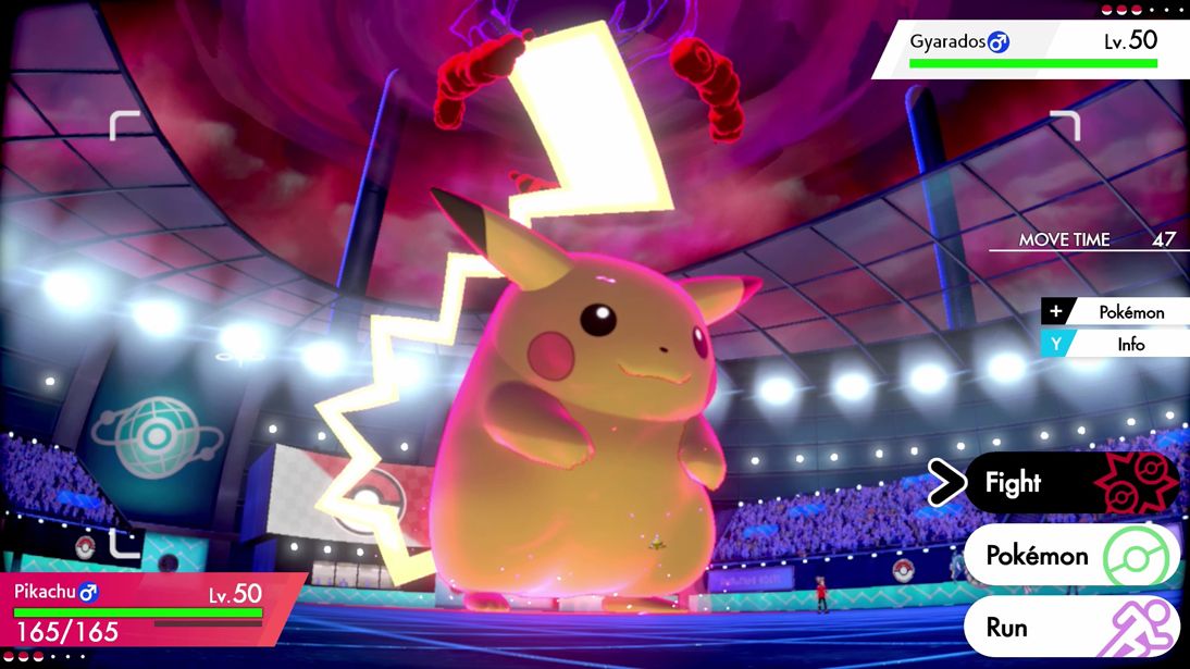 Pokémon Sword and Shield Gigantamax Eevee and Pikachu