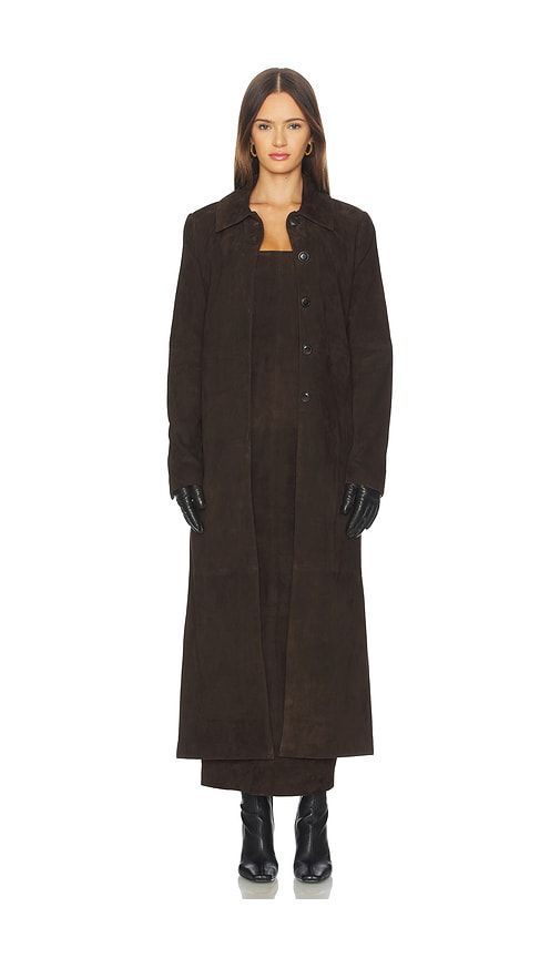 Bruno Suede Coat