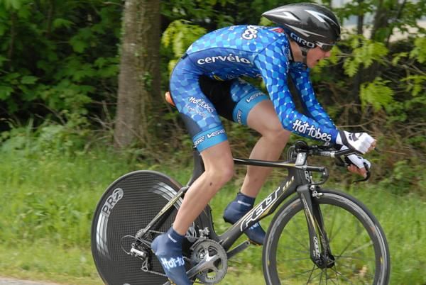 German rider Yannick Eckmann (Hot Tubes Cycling Team).