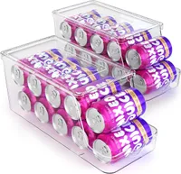 theaoo Soda Can Dispenser for Refrigerator, set of 2