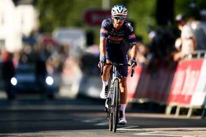 Alexandar Richardson on stage two of the Tour of Britain