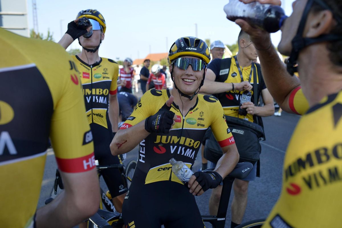 PostNord Danmark Rundt Tour of Denmark 2022 1st stage Allerod Koge 2226KM 16082022 Olav Kooij NED Team Jumbo Visma photo Szymon GruchalskiSprintCyclingAgency2022