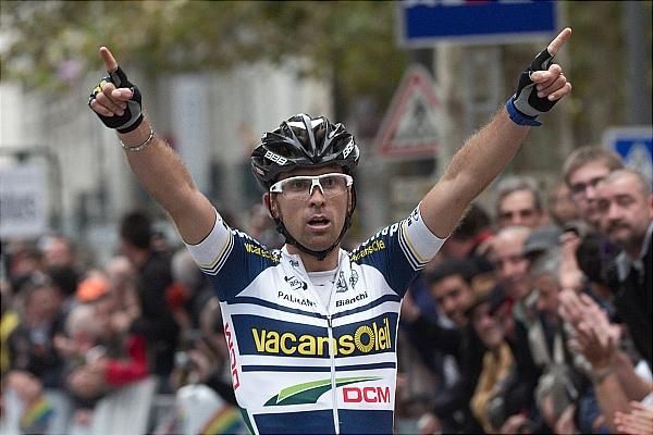 Marco Marcato (Vacansoleil) winner of the 2012 Paris-Tours
