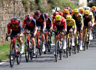 Ineos Grenadiers and Jumbo-Visma lead the Tour de France peloton