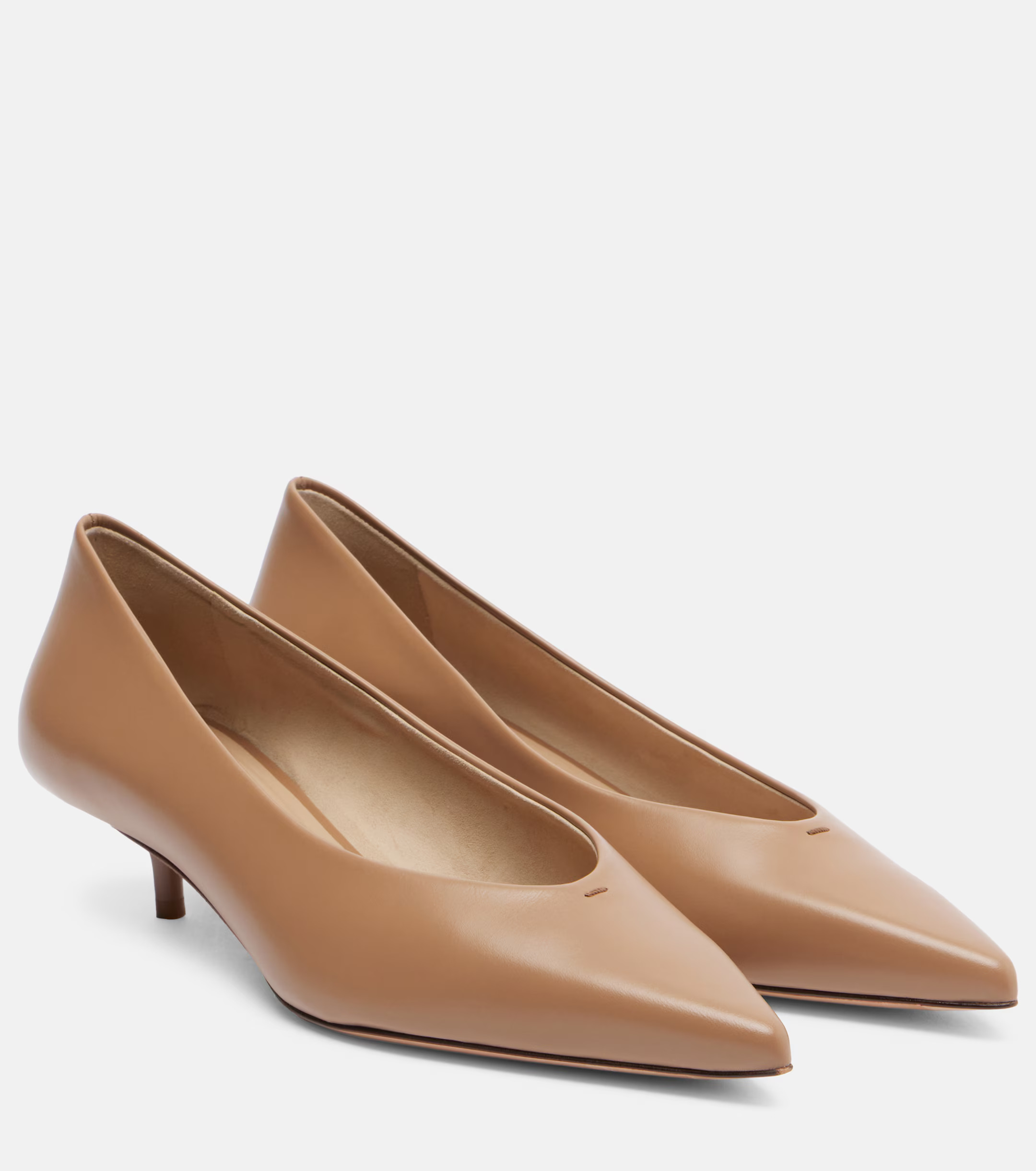 Max Mara, Kittenpump Leather Pumps