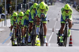 Tinkoff placed fourth in the opening TTT of the 2016 Tirreno-Adriatico