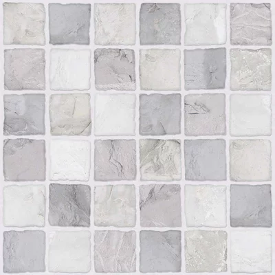 Pave Matt Grey Stone Effect Porcelain Outdoor Tile Pack of 30 Tiles 11.16m&amp;sup2; (l)610mm (w)610mm