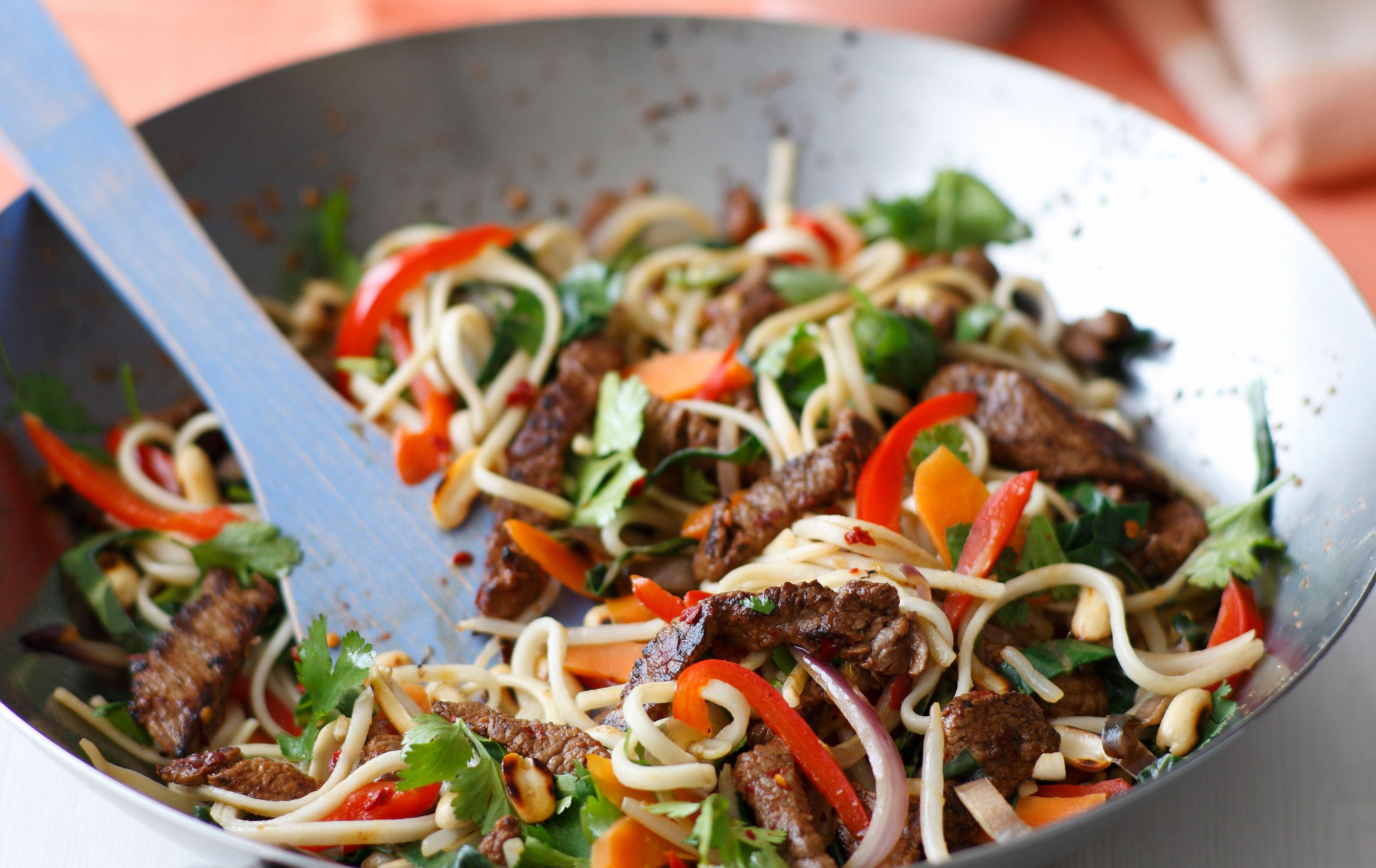 Quick Chilli Beef Noodles Chinese Recipes GoodtoKnow