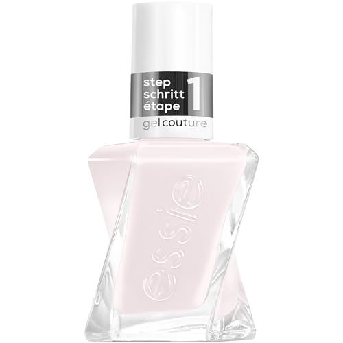 Essie Gel Couture Longlasting High Shine No Uv Lamp Required Nail Polish Milky Nude Pink Colour, Shade 138 Pre Show Jitters 13.5ml