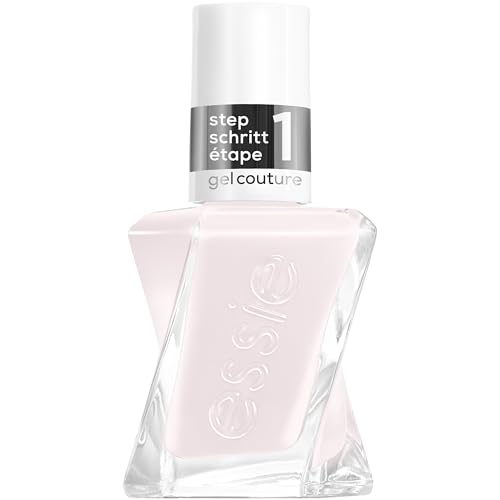 Essie Gel Couture Longlasting High Shine No Uv Lamp Required Nail Polish Milky Nude Pink Colour, Shade 138 Pre Show Jitters 13.5ml