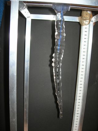 lab-grown icicle