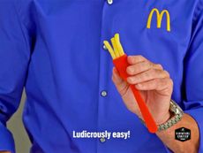 frork, mcdonalds, french fry fork