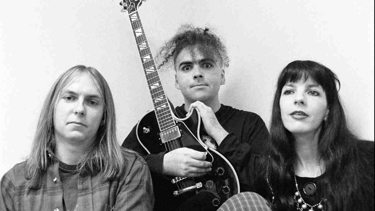 Melvins posing for a photograph in the ,mid-90s