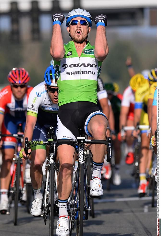 John Degenkolb wins stage 3 of Paris-Nice.