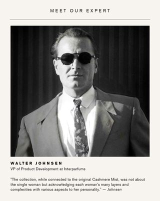 Walter Johnsen VP of Product Development at Interparfums