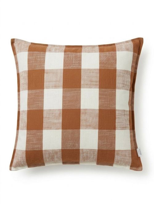 Chesil Check 100% Cotton Outdoor Cushion