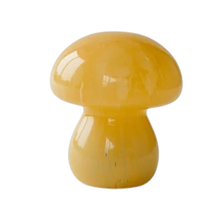 Abigail Ahern mustard glass LED lamp