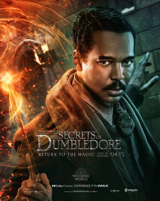 Fantastic Beasts: The Secrets of Dumbledore character poster