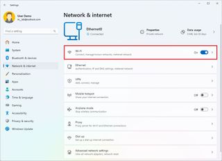 Open Wi-Fi settings