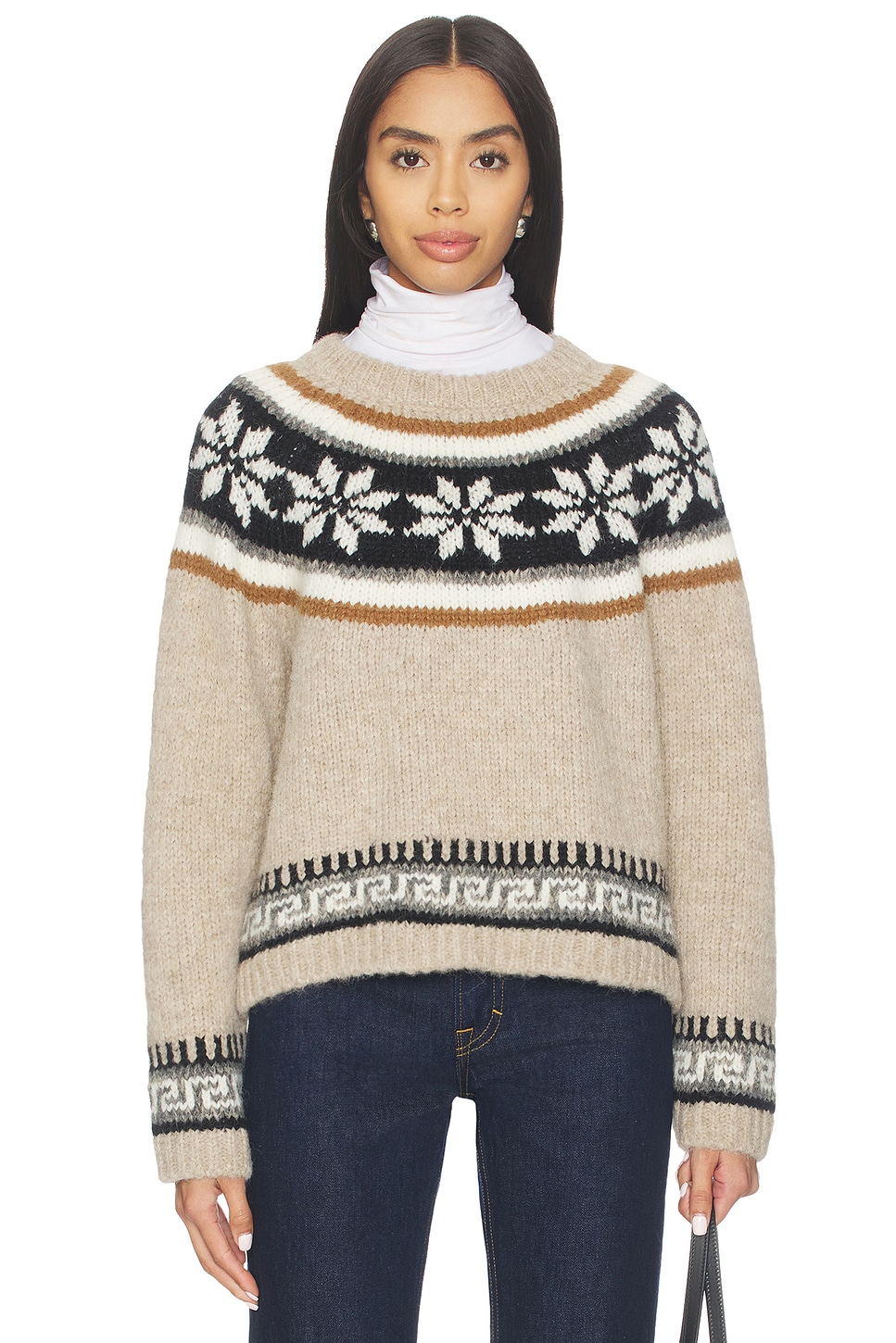 The Snowflake Fairisle Pullover