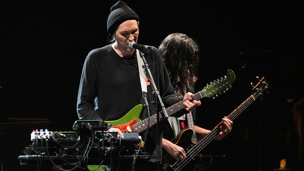 Josh Klinghoffer performs onstage at The Forum on May 07, 2022 in Inglewood, California