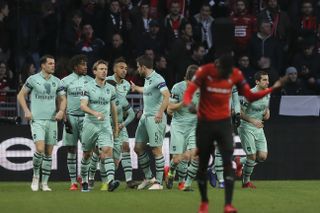 Arsenal were well beaten in Rennes despite Alex Iwobi's early goal